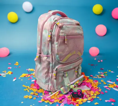 TAROS OKUL ÇANTASI RAINBOW PINK 8586