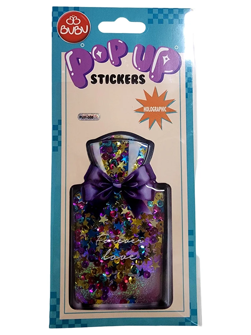 BU-BU POP UP STICKERS PARFÜM 20X9 BUBU-PUP-308