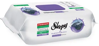 SLEEPY EASY CLEAN YÜZEY TEMİZLİK HAVLUSU 100 LÜ DOĞA SERİSİ DAĞ ESİNTİSİ (MOR)