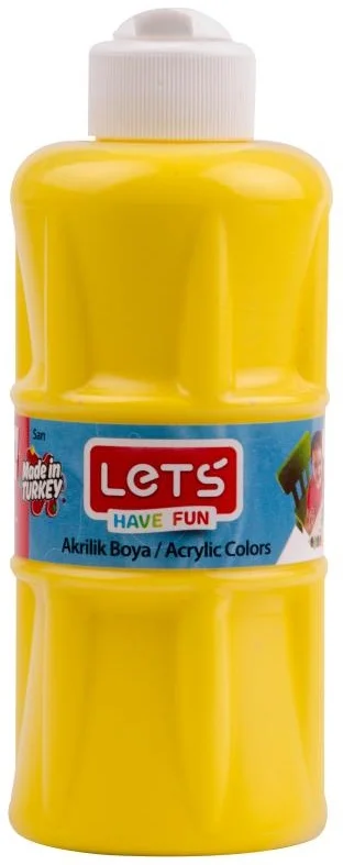 LETS AKRİLİK BOYA 250 ML SARI L-5702