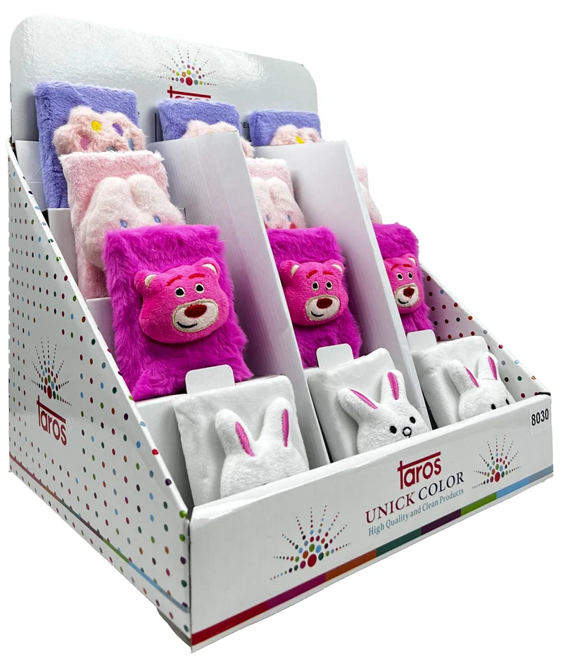 UNICK COLOR HATIRA DEFTERİ PELUŞ KAFALI 8030