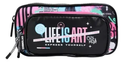 CHIMOLA KALEM ÇANTASI ART LIFE BLACK (TR114) CHM-KC0052-1