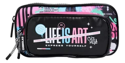 CHIMOLA KALEM ÇANTASI ART LIFE BLACK (TR114) CHM-KC0052-1