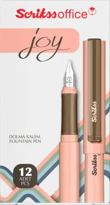 SCRIKSS OFFICE DOLMA KALEM JOY M UÇ SOMON 12 Lİ KUTU