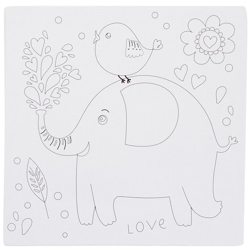 PASİF BU-BU TUVAL PRES 30X30 CM BUBU-TU0009