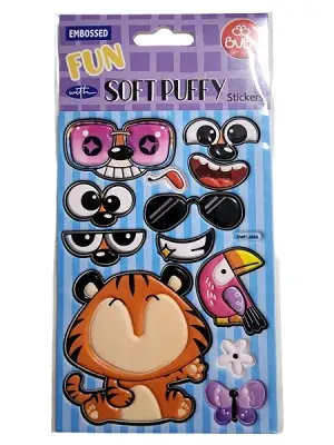 BU-BU SOFT PUFFY STICKERS KEDİ 20,5X10,5 BUBU-SWP-3606