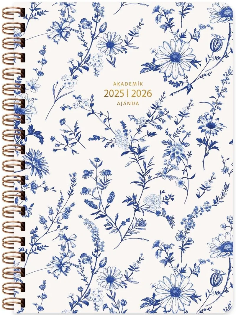 KESKİN AJANDA AKADEMİK 17x24 SPİRALLİ TUVAL 600099-99