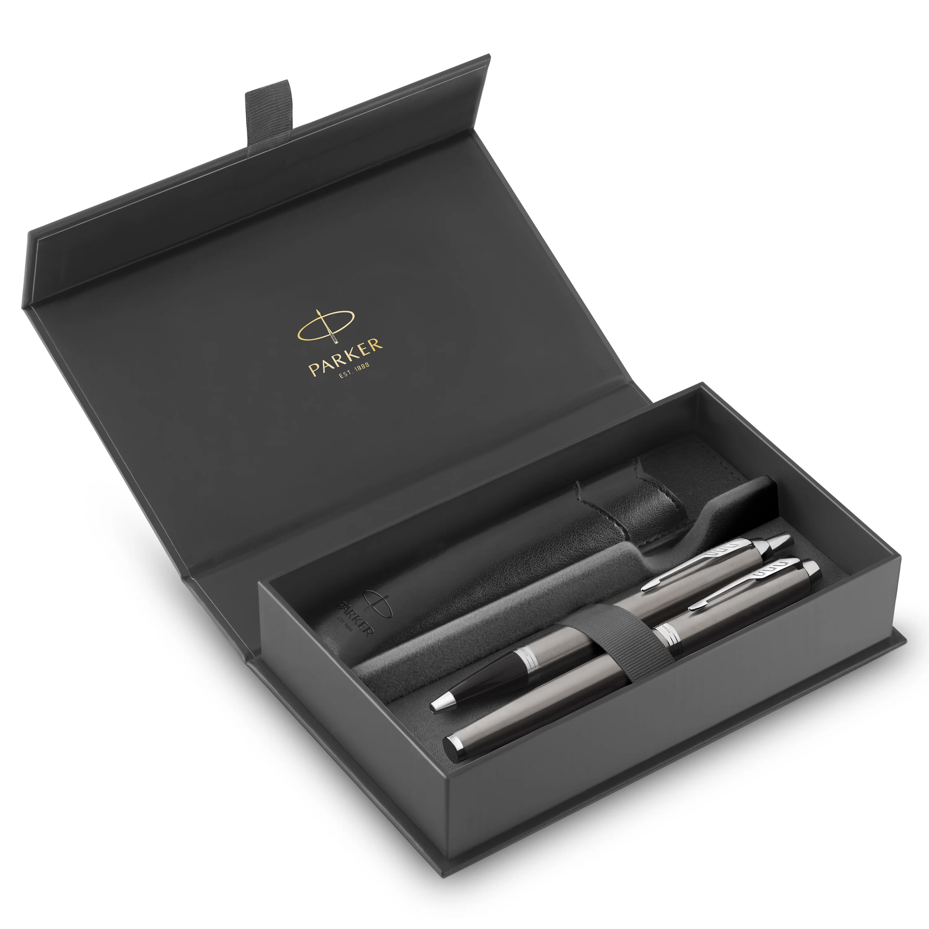 PARKER DOLMA KALEM + TÜKENMEZ KALEM KILIFLI IM SS CT DUO SET 2214458