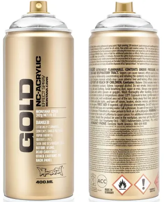 MONTANA GOLD AKRİLİK SPREY BOYA 400 ML SILVER CHROME  M1000 LV-MO-285912