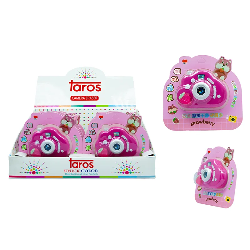 UNICK COLOR SİLGİ PINK BEAR KAMERA 8123