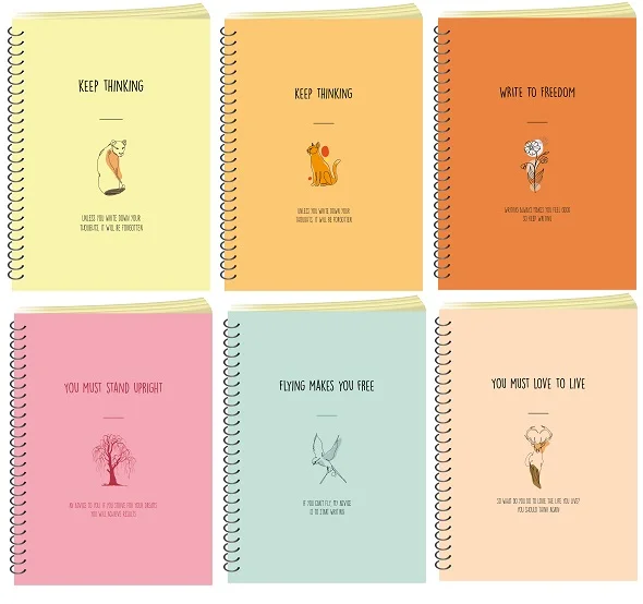 LİLAMOR DEFTER LINE PASTEL SPR.S.KPK. ÇİZGİLİ 16X22 12'Lİ (6 ASS.) LLM-DF1622-LP02