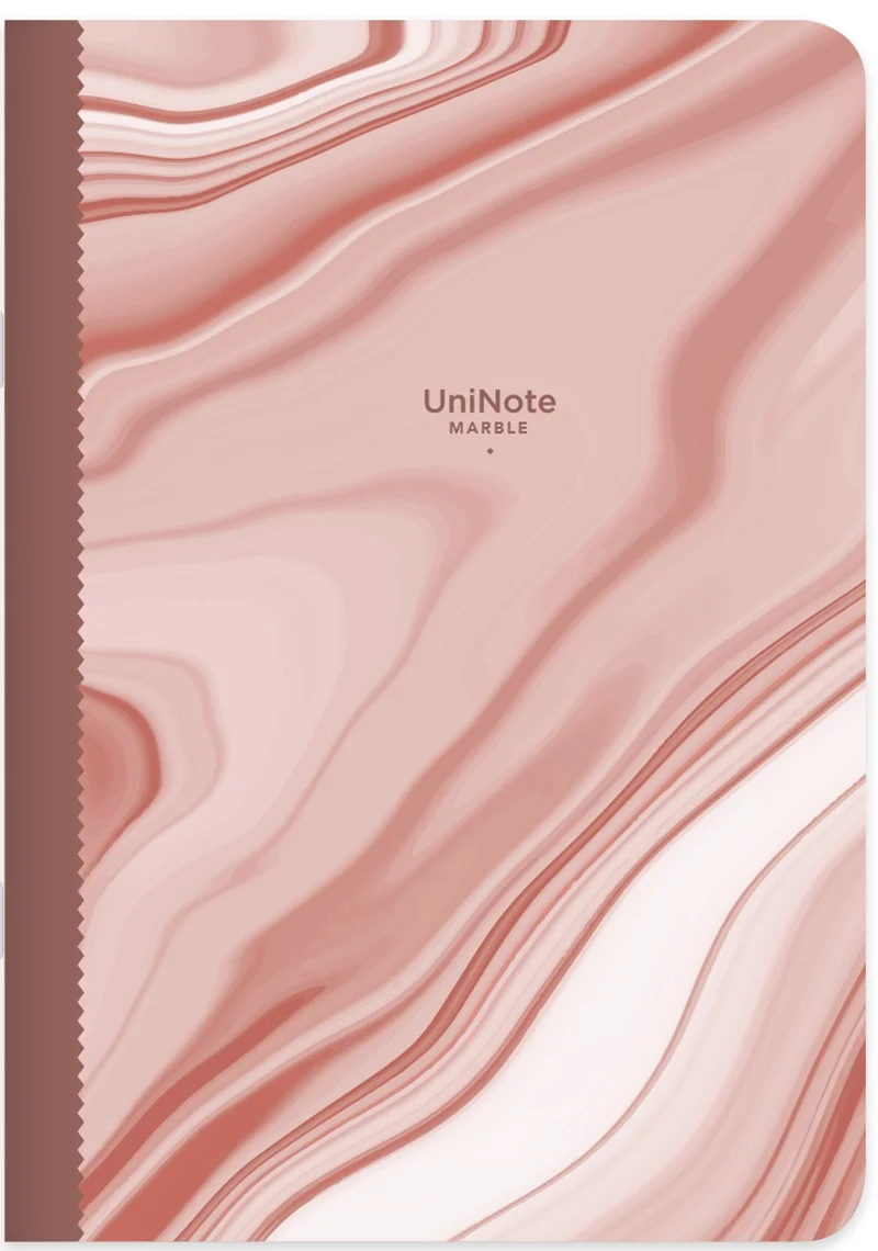 KESKİN 18,5*26 48 YP NOK.TEL DİK. KUŞE KAP.UNİNOTE MARBLE DEFTER 381833-99