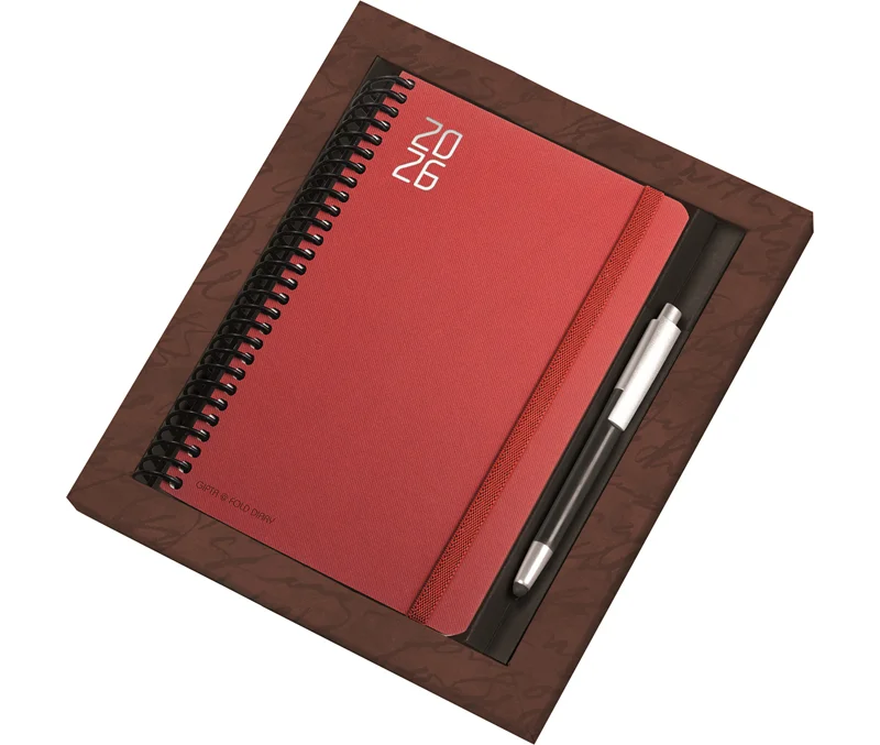 GIPTA AJANDA GÜNLÜK 17x24 FOLD SET (AJANDA+TOUCH PEN KALEM) 0S10810
