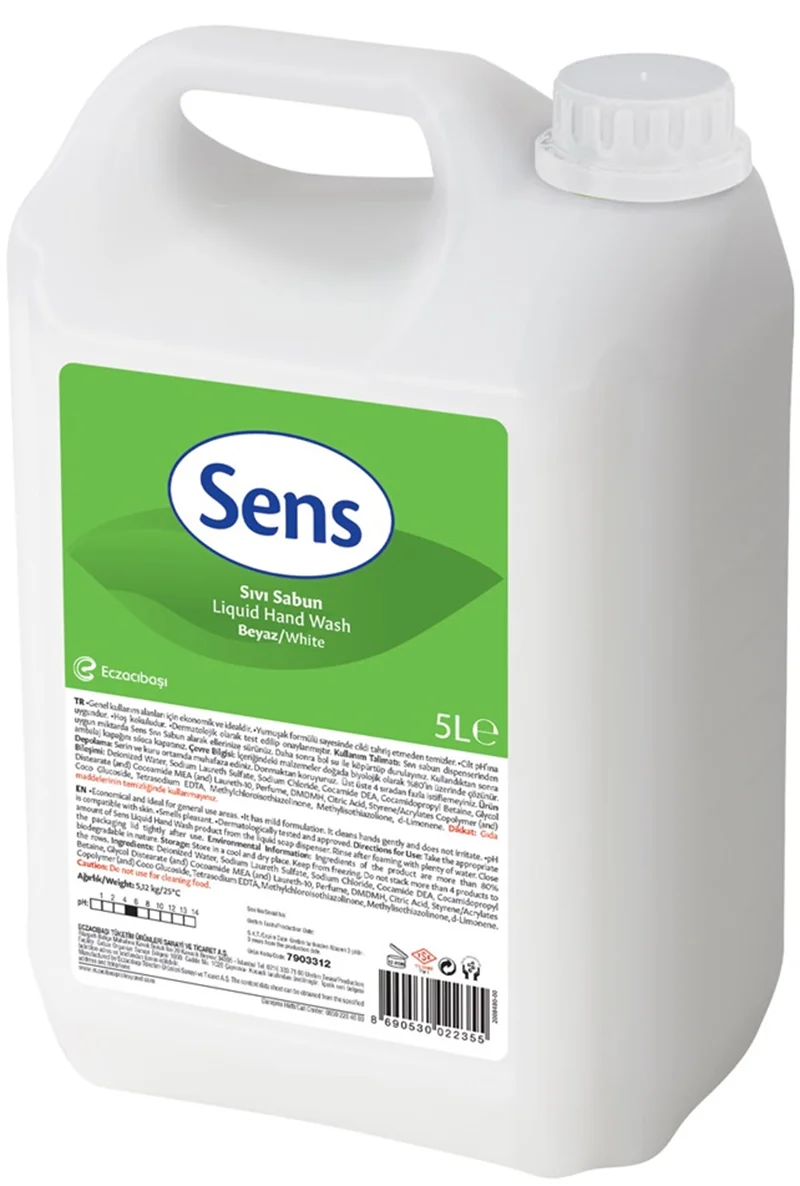 SENS SIVI SABUN BEYAZ 5L 7903312