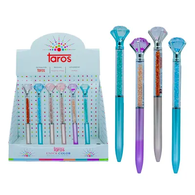 UNICK COLOR TÜKENMEZ KALEM ELMAS TEPELİ İÇİ TAŞLI 48 Lİ 8094