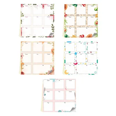 LİLAMOR MOUSE PAD PLANNER 19,5X19,5 104 SYF.18'Lİ (9 ASS.) LLM-PL1919-MP01