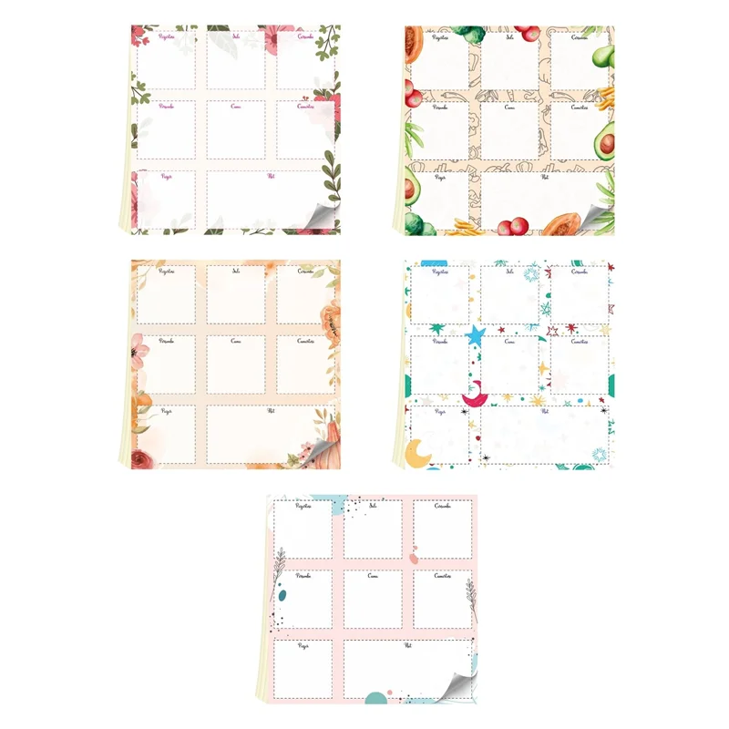 LİLAMOR MOUSE PAD PLANNER 19,5X19,5 104 SYF.18'Lİ (9 ASS.) LLM-PL1919-MP01