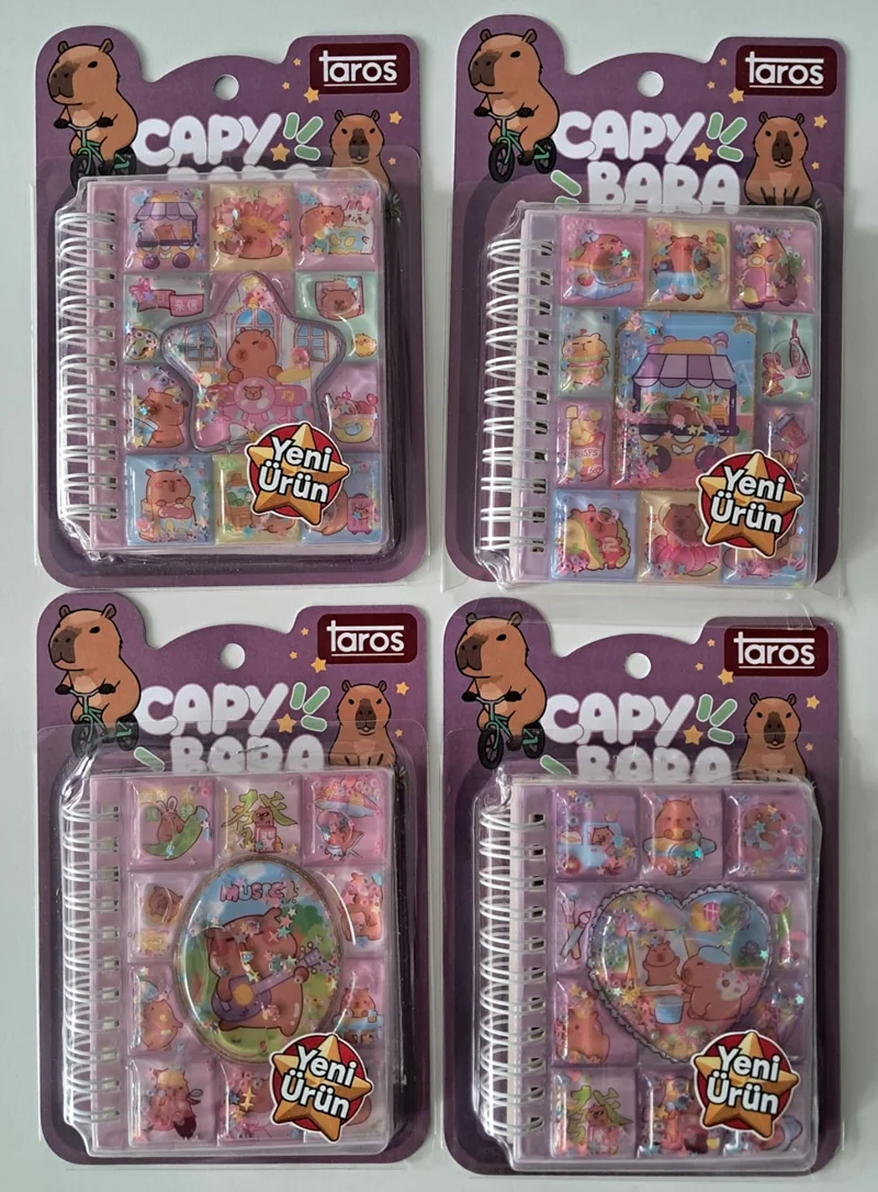 UNICK COLOR SULU PULLU CAPYBARA NOT DEFTERİ 7206