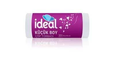 KOROPLAST İDEAL ÇÖP TORBASI KÜÇÜK 40x45 30 LU ST01500490 - ST01500559