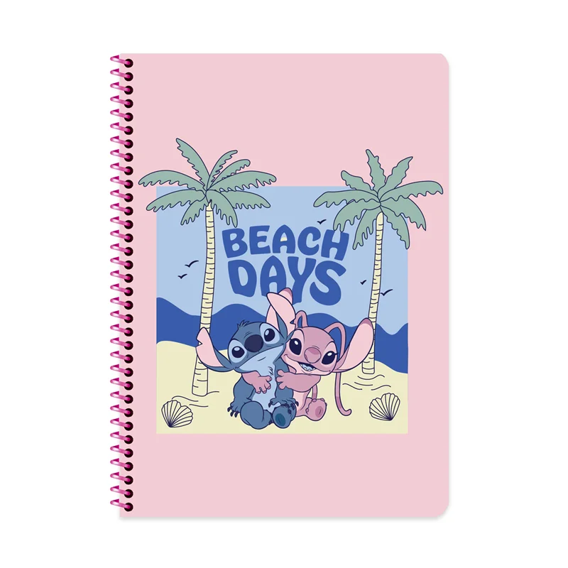 KESKİN DEFTER LİLO&STITCH A4 SPİRALLİ KARTON KAPAK 80 YP. ÇİZGİLİ 380621-14
