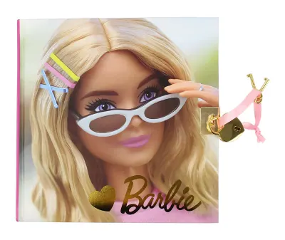 DOLPHIN HATIRA DEFTERİ BARBIE KİLİTLİ B-7790