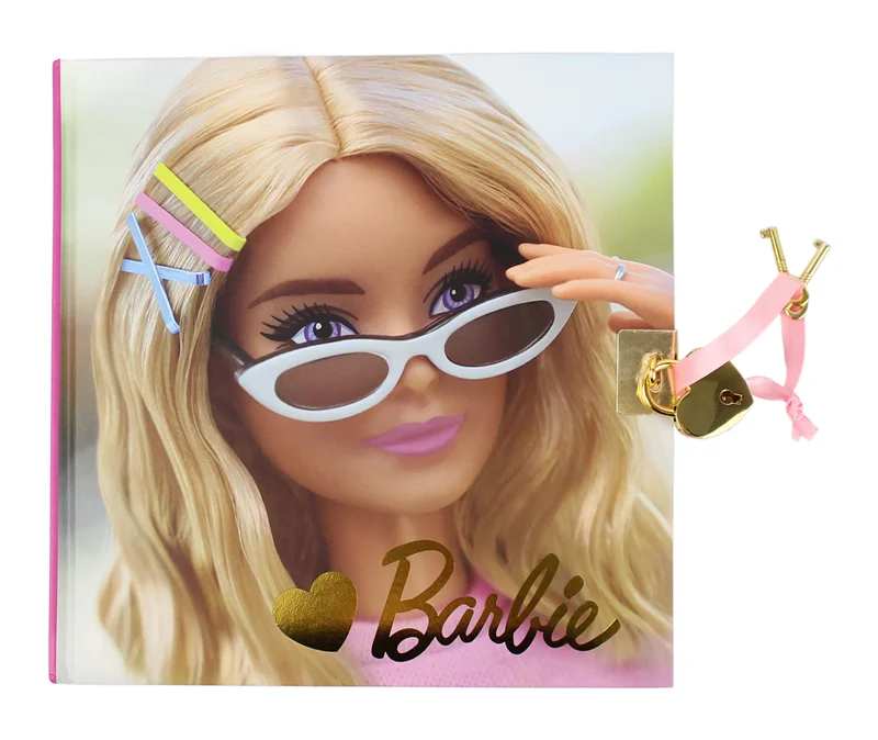 DOLPHIN HATIRA DEFTERİ BARBIE KİLİTLİ B-7790