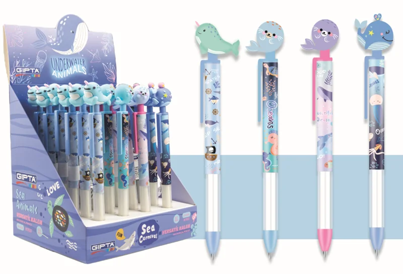 GIPTA VERSATİL KALEM SEA ANIMALS 07MM 24LU 4-K192300-5001