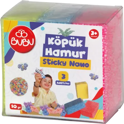 BU-BU KÖPÜK HAMUR 10 GR 3 LÜ BUBU-HAS003