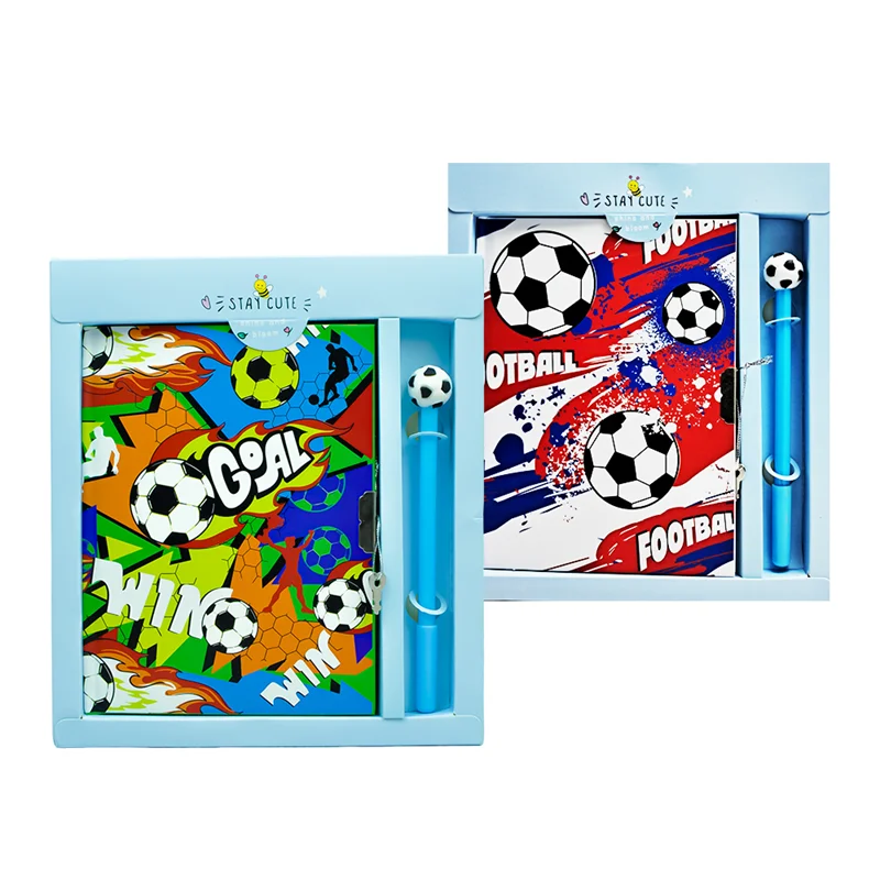 UNICK COLOR FOOTBALL KALEMLİ KİLİTLİ HATIRA DEFTERİ 7189