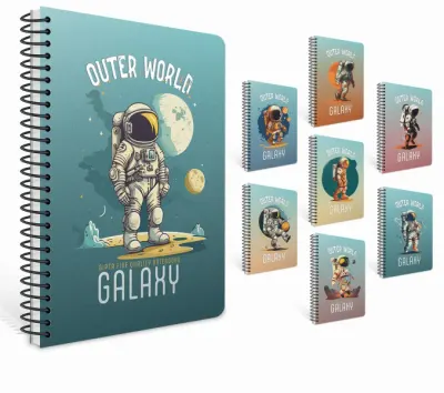 GIPTA GALAXY SP.PP KAPAK DEFTER A4 100 CIZGILI 3-7270000-2011