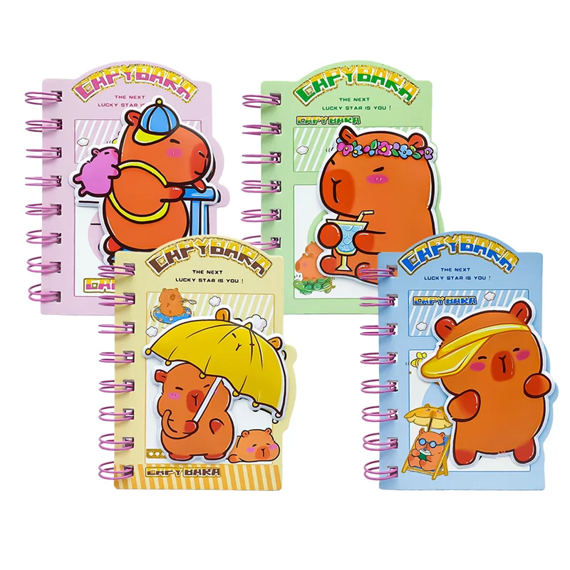 UNICK COLOR CAPYBARA KABARTMALI NOT DEFTERİ 7191