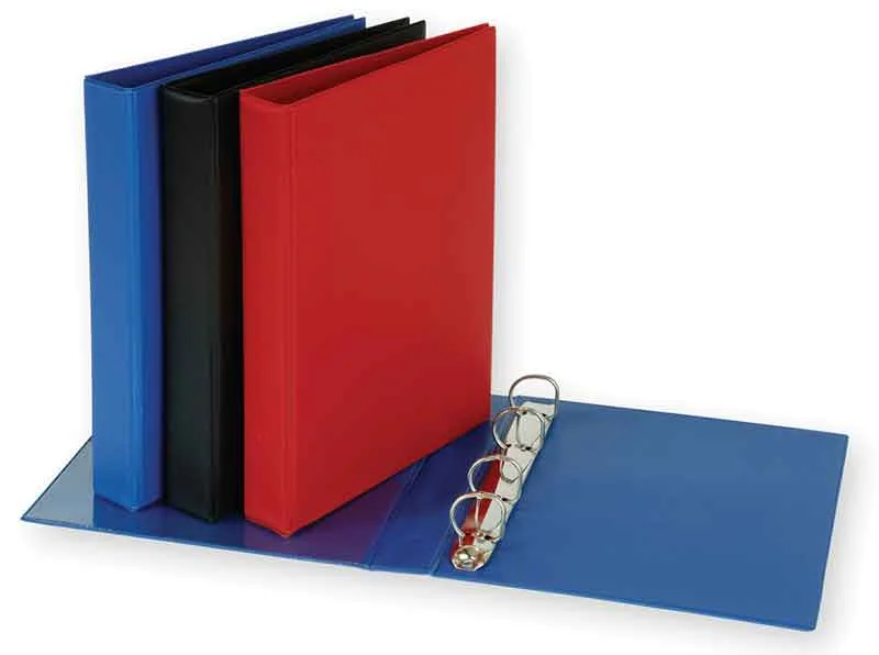 2K KLASÖR D MEKANİZMALI A5 4 HALKA PVC SİYAH 226S