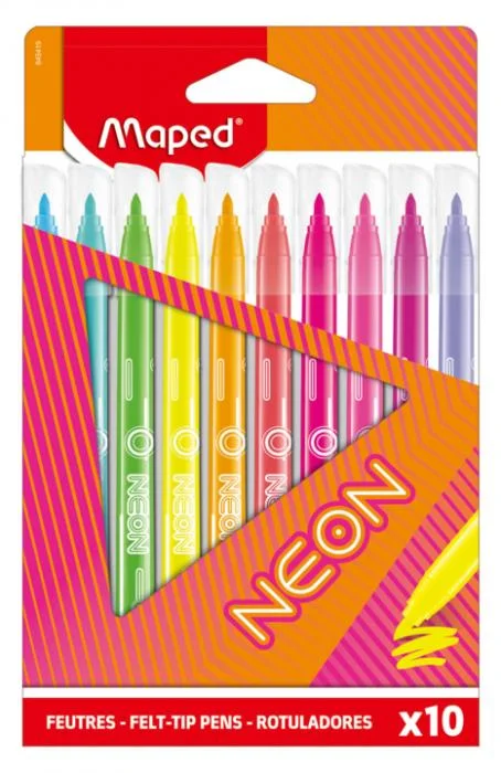 MAPED KEÇELİ KALEM COLOR'PEPS NEON 10 LU 845419