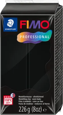 FIMO PROFESSIONAL MODELLEME KİLİ 226 GR SİYAH 8042-9