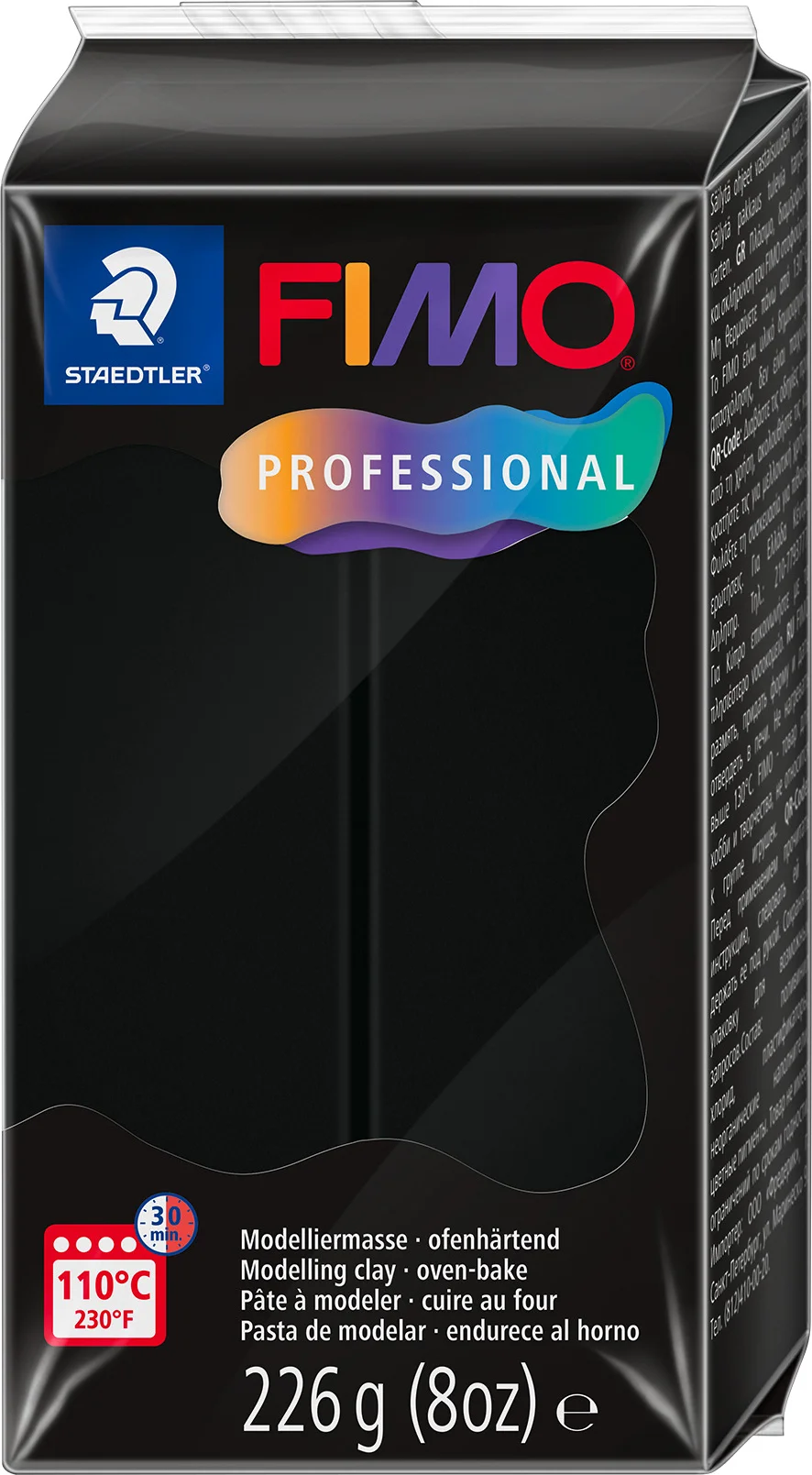 FIMO PROFESSIONAL MODELLEME KİLİ 226 GR SİYAH 8042-9