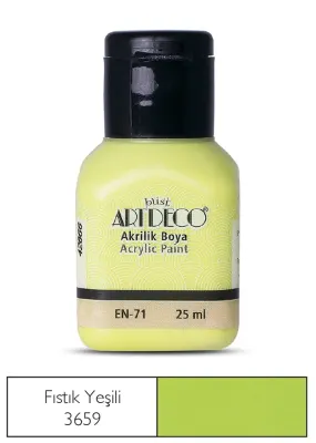 ARTDECO AKRİLİK BOYA 25 ML FISTIK YEŞİLİ Y-070A-3659
