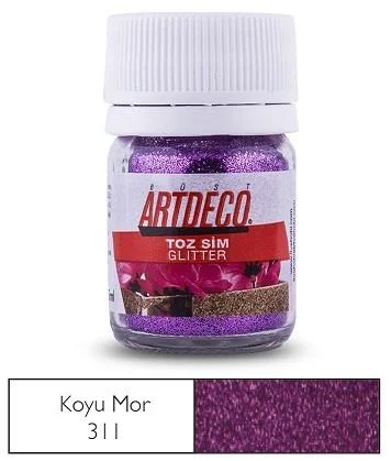 ARTDECO TOZ SİM 25 ML KOYU MOR Y-012A-311