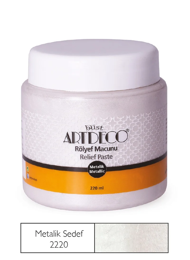 ARTDECO ROLYEF MACUNU METALİK 220 ML SEDEF Y-054N 2220