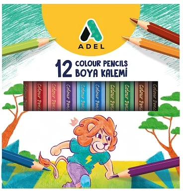 ADEL KURU BOYA YARIM BOY 12 Lİ 325001