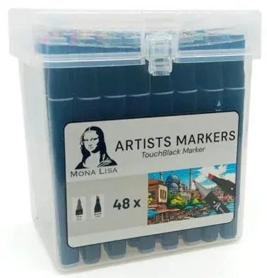 SÜDOR MONA LİSA TOUCHBLACK MARKER 48 RENK TM1-48