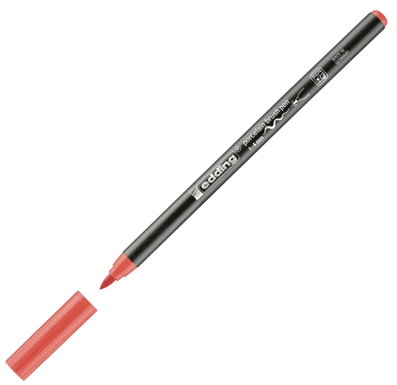 EDDING PORSELEN KALEMİ E-4200 MERCAN KIRMIZI