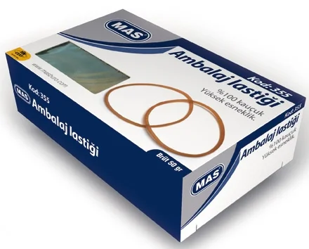 MAS AMBALAJ LASTİĞİ 50GR %100 KAUÇUK MİDİ KT 355