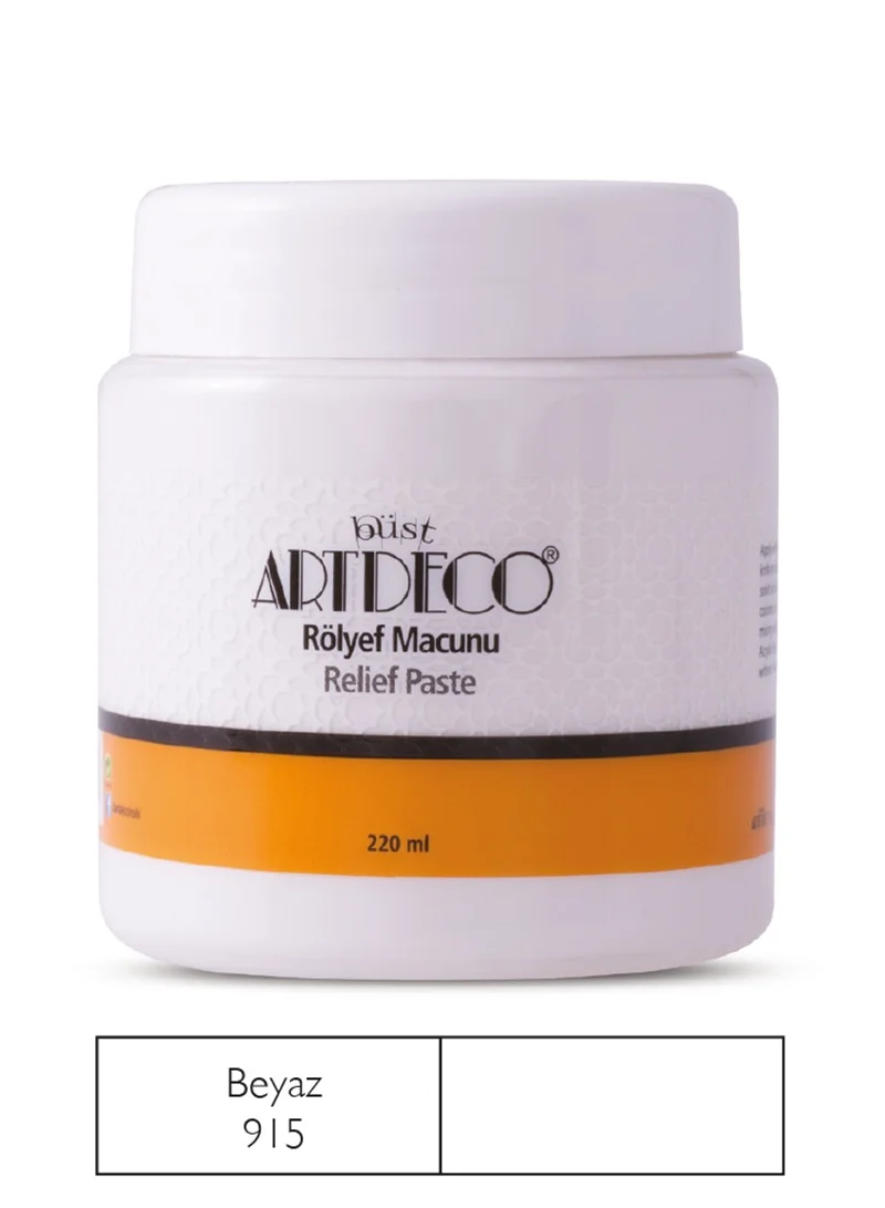 ARTDECO RÖLYEF MACUNU 220 ML BEYAZ Y-029N-915