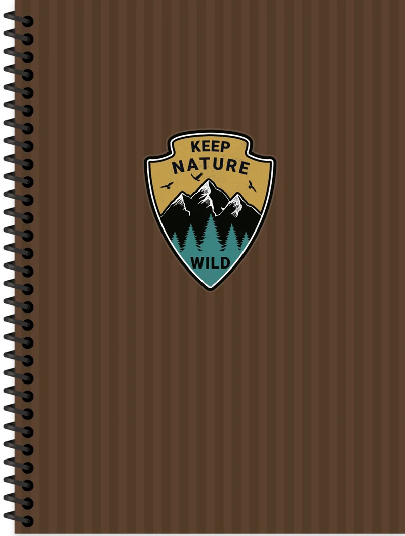 KESKİN DEFTER OUTDOOR 17x24 SERT KAPAK SPİRALLİ 80 YP. ÇİZGİLİ 411005-99