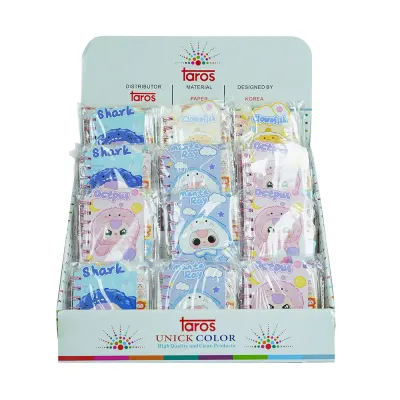 UNICK COLOR SHARK BABY SİPARİLLİ NOT DEFTERİ 9433