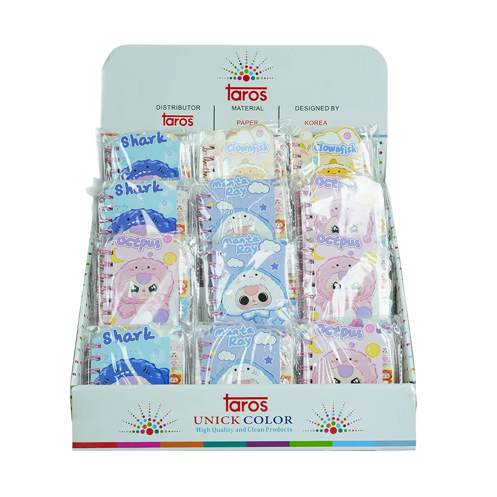 UNICK COLOR SHARK BABY SİPARİLLİ NOT DEFTERİ 9433