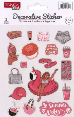 TANEX TNX-25419 DECORATİVE STICKER 5 AD. TNX2541905