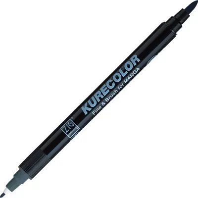 ZIG MANGAKA FINE&amp;BRUSH CNKC-2200 827 BLUE GRAY 4