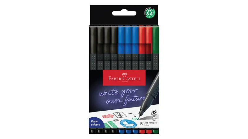 FABER FINEPEN GRIP 0,4MM OFFİCE BOX 10 LU 151691
