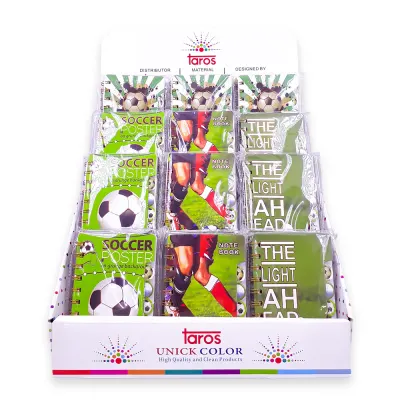 UNICK COLOR FOOTBALL NOT DEFTERİ 9469